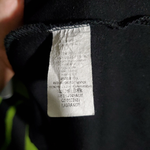 Modcloth/Mystic Black Mini Dress, Size Large - Picture 7 of 8